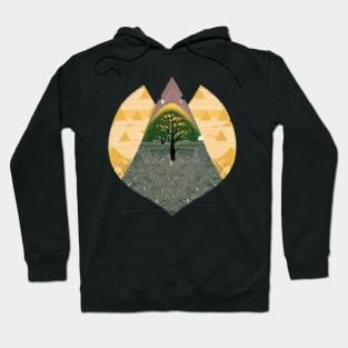 Mountain Tree - Designs for a greener future Hoodie